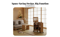 Space-Saving flip-up Dressing Table with Stool Multi-Functional Design Triple-Function Makeup Desk Integrated Storage Compartments Bedroom Furniture Minimalist and design for Apartment Dwellers, Students, Teenagers, Small areas, Dorm Room, Cloakroom