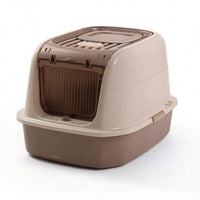 Covered Litter Box Hooded Litter Box Easyhygienic Pet Supply for Kittens