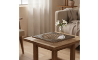 Stainless Steel Fruit Bowl Minimalist Metal Fruit Tray for Coffee Table