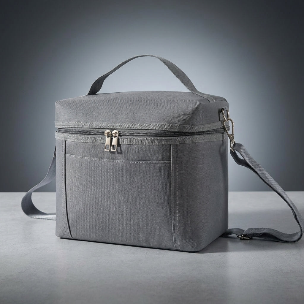 Lunch Box Tote Bag with Shoulder Strap for Work, Large Capacity Cool Bag and Picnic Bag for Camping BBQ, Insulated Lunch Bags for Women, Men