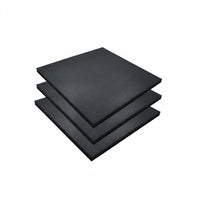 Sound Dampening Shock Absorbing Rubber Tile Noise Reducing Dumbbell Crash Pad High Density Weightlifting Floor Pad Comfortable Underfoot for Outdoor