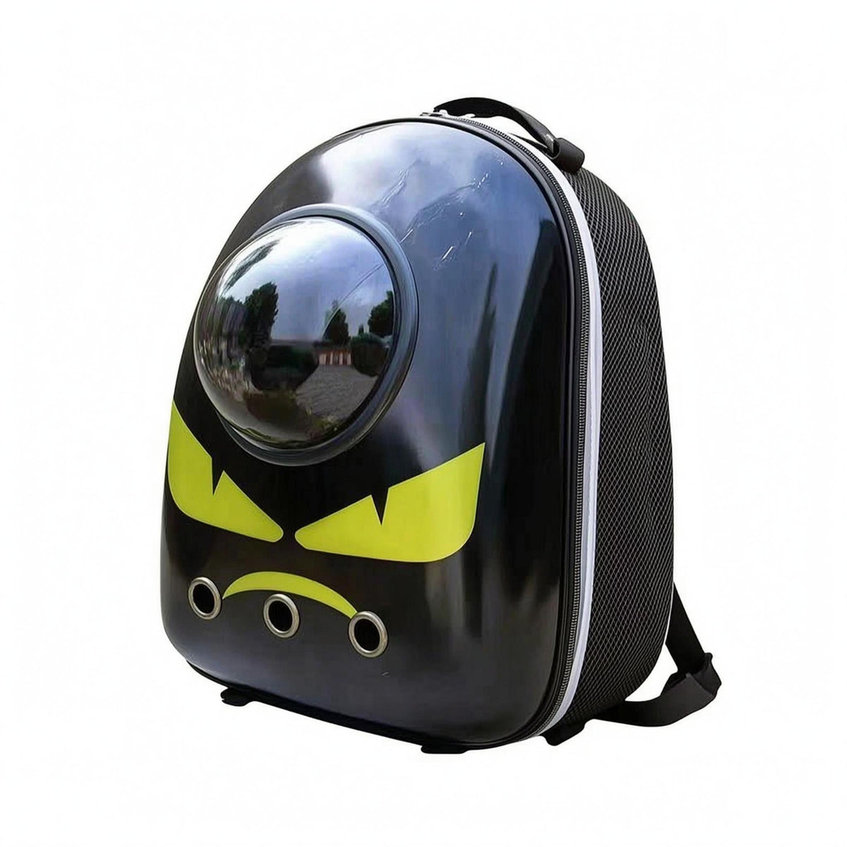 Mesh Panel Bubble Window Pet Carrier Top Carry Handle Astronaut Pet Backpack Oxford Cloth