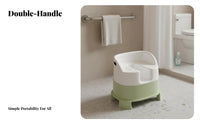 Japanese design Non-Slip Bathing Seat With Drainage Holes Shower Chair Lightweight & Portable Bath Bench sturdyDuty for Pregnant Women, Disabled Individuals, People Recovering from Surgery, Bathtub, Inside Tub