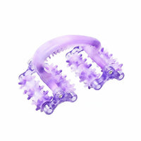 Non-Slip Handle Handheld Spiky Massager Ergonomic Design Muscle Roller Tool Personal Care Item for Athletes