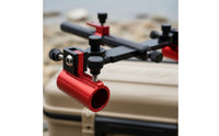 Universal Fishing Chair Bracket Multipurpose Fishing Chair Rod Mount Double Bracket Rod Holder Long-Lasting Catch Pole Rack