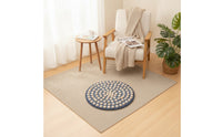 Foot Massage Mat with Wooden Nodes Portable Foot Massager Mat Massage Pad with Wooden Beads Safe Slim Design for Adults, Home