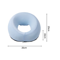Memory Foam Prone Pillow Low-Height Pillow with Face Opening Headrest Compact Ergonomic for Spa Therapists, Massage Tables
