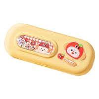 Pencil Case Hard-Shell Pencil Box Stationery Box with Compartments Cute Storage Organizer Cartoon for Students, School