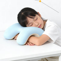 Neck Support Office Rest Pillow Hand Slots Desk Rest Pillow Slow Rebound Portable for Students, School