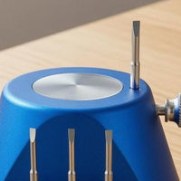 Aluminum Watch Strap Screw Tool Knurled Knob Screw Removal Base Recessed Slot