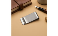 Notebook Pen Holder Stainless Steel Notebook Writing Instrument Holder Multifunctional Notebook Accessory Clip for Journalers, Itinerants, Travel
