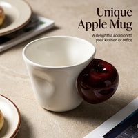 Ceramic Coffee Mug for Kitchen and Couples, Large Tea with Minimalist, Novelty for and 320ml Capacity