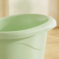 Deep Baby Bath Tub Safe Baby Bath Comfortable Toddler Wash Tub Soft for Bathroom