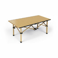 Easy Setup Camping Table Chairs Set Lightweight Folding Camp Table Sturdy for Market Stall