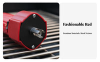 Power Bank Compatible Electric Barbecue Rotisserie Drive Low Noise USB Powered Grill Rotator High Rotational Force for Camping, Backyard