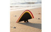 Swept Surfboard Fin with FCS1 Plug Streamlined Fiberglass Surfboard Fin High Performance Stiff for Surfing