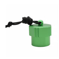 DIN Dust Cap Aluminum Alloy First Stage Dust Plug With Lanyard Diving Gear