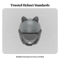 Motorcycle Half Helmet Multi-Season Electric Bike Helmet Breathable Guarding Headwear for Men Cyclist S, Daily Travel, Outdoor, Highway Cruising