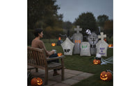 Outdoor Halloween Inflatable Scary Inflatable with Built-in Fan Lightweight for Garden