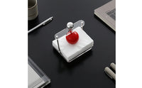 Transparent Napkin Holder with Acrylic Base Elegant Desktop Tissue Holder Chic Acrylic Tissue Box Cover Attractive for Office Desk