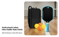 Pickleball Paddle High-Rotation Texture Carbon Fiber Pickleball Paddle Sports Equipment Enlarged Sweet Zone Lightweight