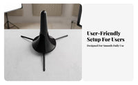 Foldable Folding Trumpet Stand Round Base Three-Leg Trumpet Stand Lightweight Music Gear Compact