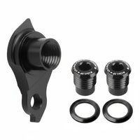 High-Strength Aluminum Alloy UDH Direct Mount Hanger CNC Machined Bike Rear Derailleur Hanger Anodized Finish for Cyclists, Mountain Biking, Road Cycling