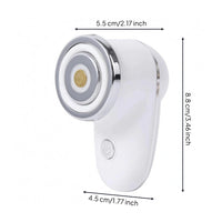 Button Control Handheld Facial Massager Lightweight Rechargeable Face Massager ABS Plastic Type-C Facial Beauty Device Compact