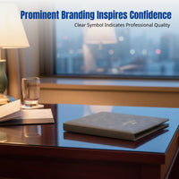 Hotel Room Leather Tissue Box, Multi-Compartment Organizer, Modern Storage