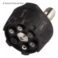 Sturdy Construction 6-in-1 Pressure Washer Nozzle Time Saving 6 in 1 Pressure Washer Nozzle Rustproof for Car Owners, Homeowners