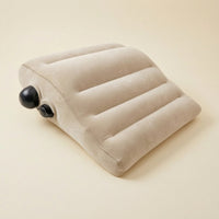 Portable Inflatable Support Pillow Ergonomic Support Pillow Lightweight Backrest Foldable for Travelers
