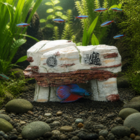 Artificial Pebble River Stones for Aquarium Landscaping and Garden Decor