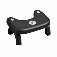 Anti-Slip Folding Toilet Footrest Heavy Duty Foldable Cartoon Squatting Stool Stable Structure Bathroom Accessory Portable for Children Women, Seniors, Home, Potty Training, Travel