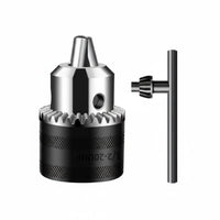Self-Locking Ratchet Drill Chuck Quick Change Keyless Chuck Adapter Tool Accessory High Force for Construction