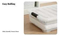 Under-Bed Container Transparent container Underbed Storage Container Large Capacity