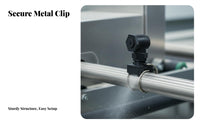 Easy Installation Snap-on Spray Nozzle Leak-Proof Pipe Clamp Misting Head Long-Lasting for Humidification, Dust Suppression, Cooling