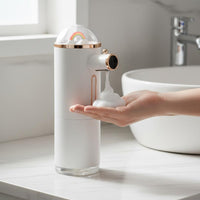 Adjustable Volume Automatic Foaming Soap Dispenser Rechargeable Touchless Hand Soap Dispenser Gift Idea Bathroom Accessory for Kitchen