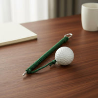 Portable Tethered Golf Practice Ball Long-Lasting Golf Swing Rope Coach Simple and Practical Sports Training Aid for Golfers, Beginners, Backyard, Garden, Office