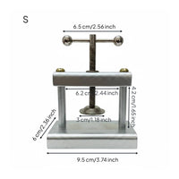 Manual Operation Hand Operated Press High Precision Screw Press Tool Compact Size Labor-Saving for Home Workshop
