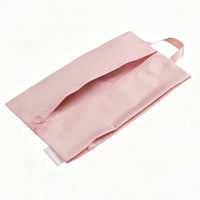 Slim Travel Shoe Bag Rectangular Zippered Shoe Bag Zipper Closure for Packing