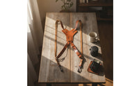 Leather Camera Harness Heavy-Duty Camera Harness with Y-Back Rugged Long-Lasting for Wedding Photographers, Weddings