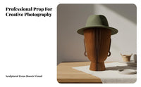 Mannequin Head Foldable Paper Stable Support for Wigs