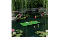 Floating Golf Training Kit with Mat Compact Golf Accessory Package with Balls Portable Practice Balls Easy to Clean for Poolside
