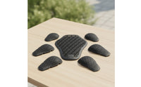 7 Pieces Motorcycle with Back Protector Ventilated Motorcycle with Back Pad Breathable Protectors for Motorcyclists