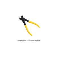 Precision Cut Fret Wire End Cutter Long-Lasting Metal Guitar Fret Cutter Professional Design String Clipper Heavy Duty for Luthiers