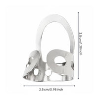 Metal Index Finger Pick Versatile Use Adjustable Pick Material Guitar Finger Sleeve for Guitarists, Instrumentalists