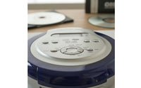 Bass Enhancement System Portable CD Player MP3 CD Player Personal Audio Device for Students, Commuters, Travel