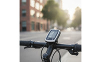 Bike Computer with LCD Display Compact Bike Computer with LCD Screen Speedometer Lightweight Odometer Small for Cyclists