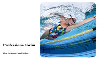 2 Pieces Swimming Hand Paddles Hollow Design Swim Hand Paddles Hydrodynamic for Swimmers, Athletes, Water Fitness