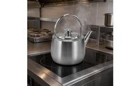 Induction Cooktop Kettle Arched Handle Stainless Steel Pot Attached Lid Household Cookware for Gas Cooktop
